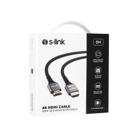 S-link SLX-HD4K05 19+1 HDMI to HDMI 5m Metal v2.0 4K